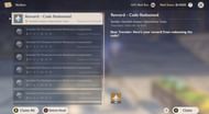 Claim the Primogems from mail (Image via HoYoverse)
